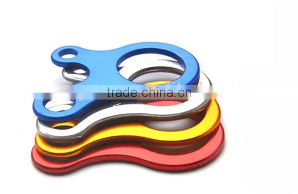 3 Hole EDC Survival Buckle Knotting Buckle Aluminum Alloy photo-2