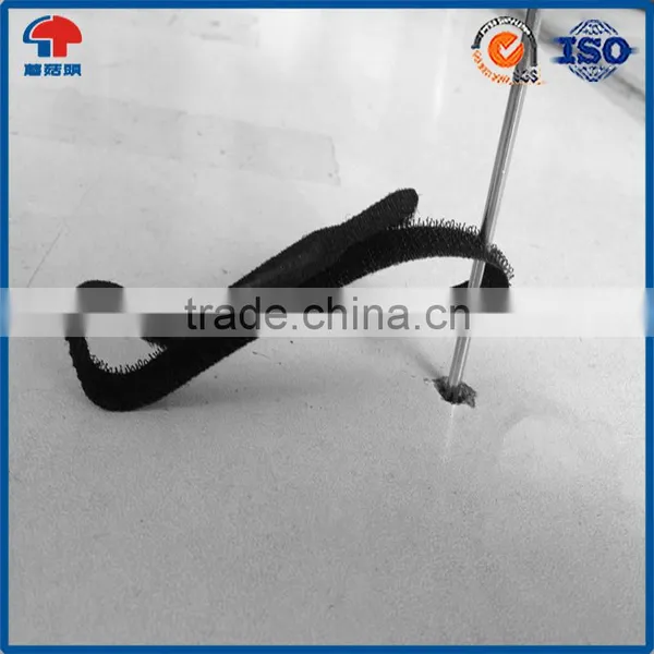 Customized Logo Printed Hook & Loop Cable Tie Include Eyelet Holes photo-4