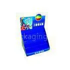 Advertising Corrugated Pop Cardboard Display PDQ , CMYK Printing