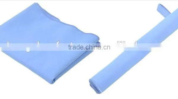 Baby Blue Microfiber Suede Pet Drying Towels
