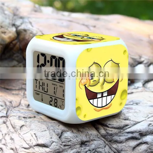 SpongeBob Digital LED Alarm Clock,SpongeBob Table Clock,Desk Alarm Clock photo-4