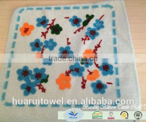 China Suppliers Hot Sale Full Printed Quick-dry Warp Knitting Microfiber Hand Towels photo-4