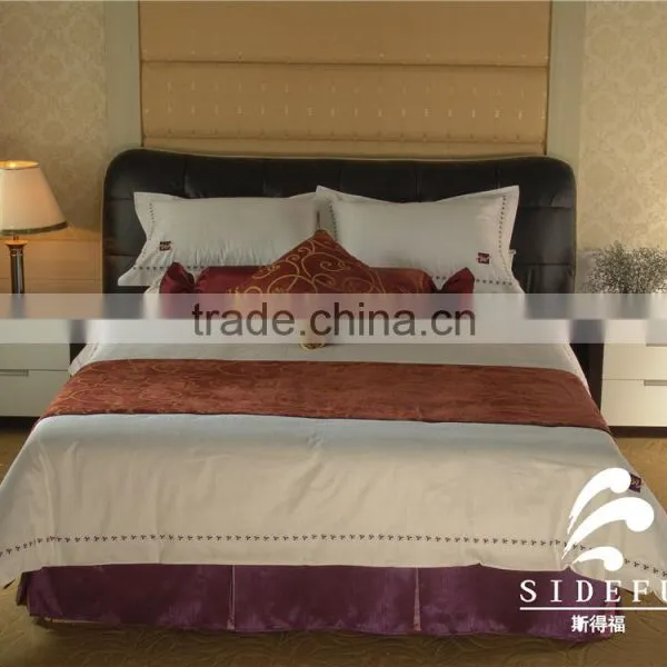 Custom Logo Linen Duvet Cover photo-6