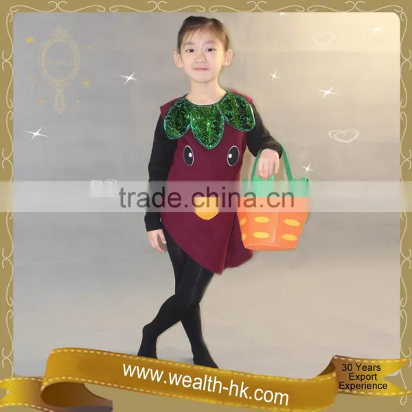 Funny Kids Party Wear Eggplant Costume photo-3
