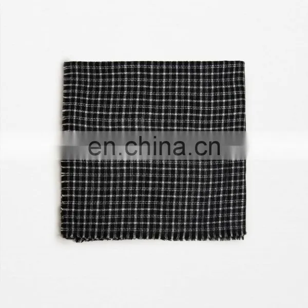 Ladies And American Street Fashion Classic Warm Lengthened Plaid Scarf photo-4