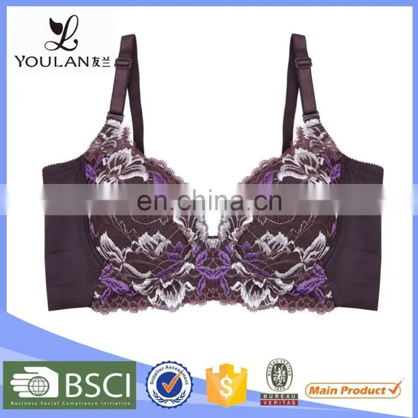 Top Sale One Piece Purple Breathable Molded Bra Cup