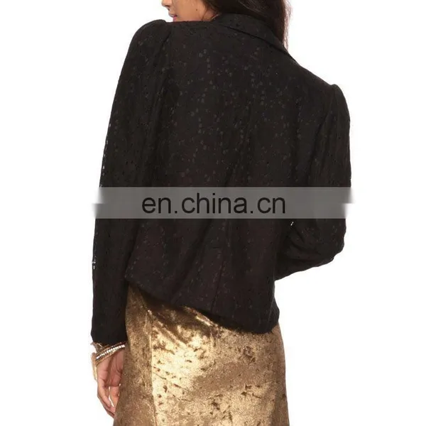 CHEFON Rory Becca Floral Lace Blazer CFJ054 photo-3