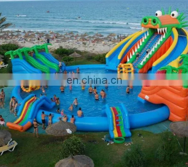 Commercial Cheap Giant Inflatable Floating Water Park photo-6