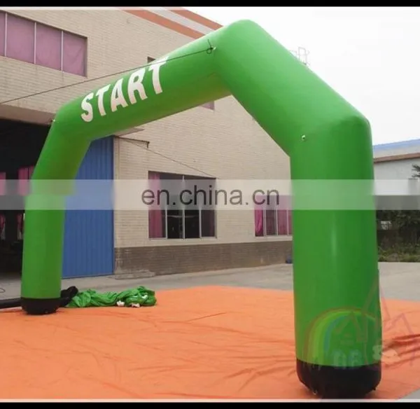 Green Colors Durable Inflatable Marathon Race Finish Line Arch Inflatable Archway For Sale photo-2