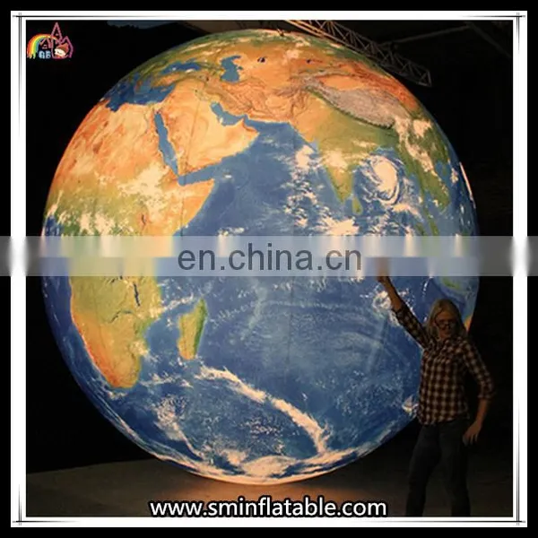 Best Quality Wholesale Inflatable Light Globe Advertising Light Ball Solar Planet photo-2