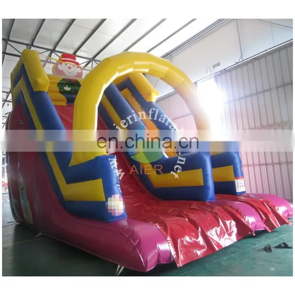 2017 Aier Guangzhou Attractive Happy Clown Inflatable Slide Inflatable Dry Slide photo-2