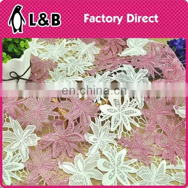 Swiss Lace Fabric 2017 Multicolor Lace Fabric photo-6