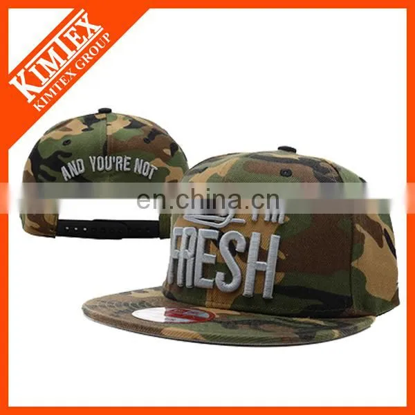 2017 New Designed Hot Sell Custom Cotton Snapback Cap photo-3