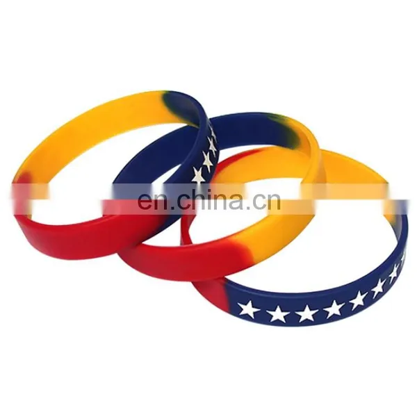 Factory Directly Wholesale Cheap Custom Silicon Bracelet no Minimum