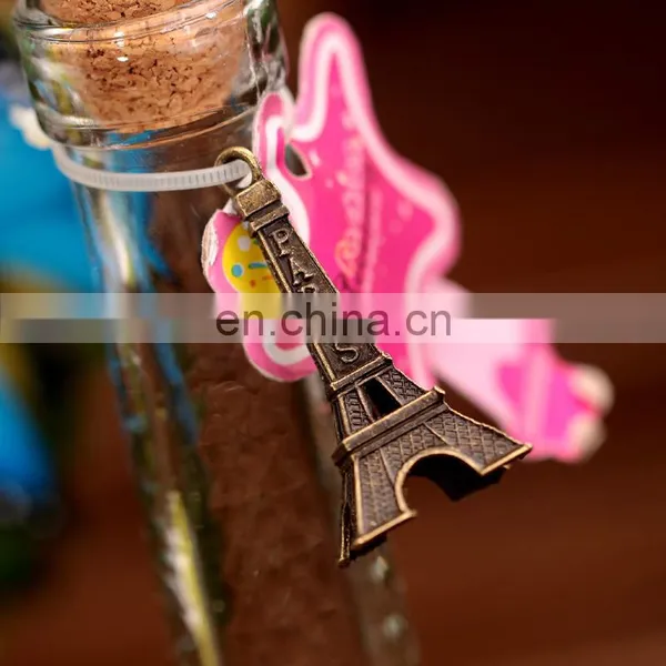 Eiffel Tower Wishing Glass Bottle Light Cork Led Eiffel Tower Shaped Wishing Bottle photo-5