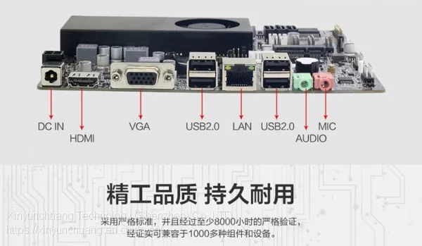 Dual Core Motherboard With CPU Core I3 4010U Support OEM photo-4