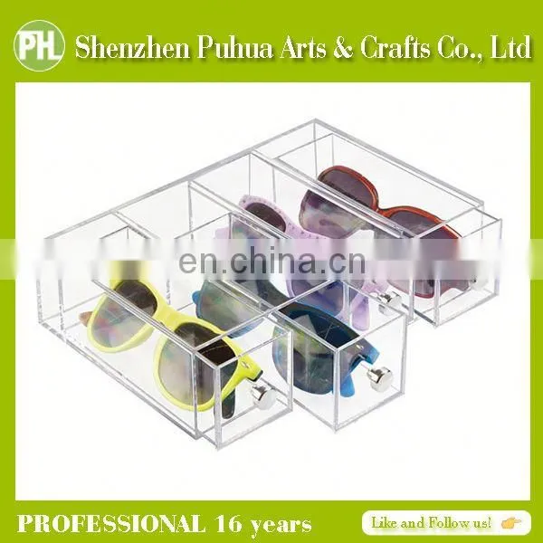 Cheap Perspex Sunglasses Wall Displays, Clear Plexiglass Display Stand