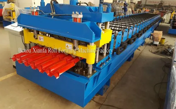 High Quality Glazed Roofing Sheet Roll Forming Machine photo-2
