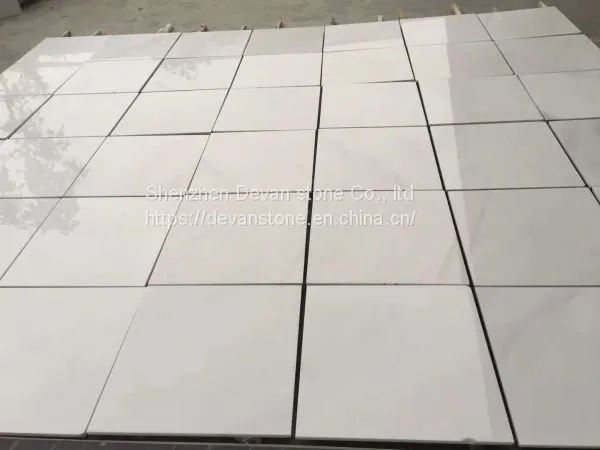 Royal White Marble Slabs Polished Tiles From China photo-3
