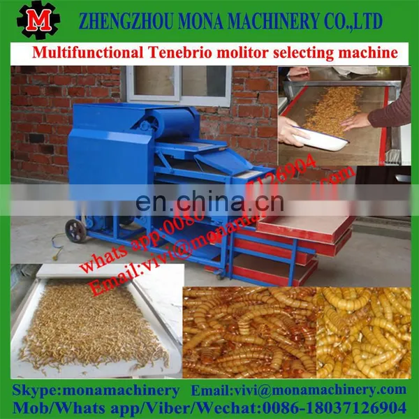 Hot Sale Automatic Dust-free Separator for Mealworm Breeding Farm photo-4