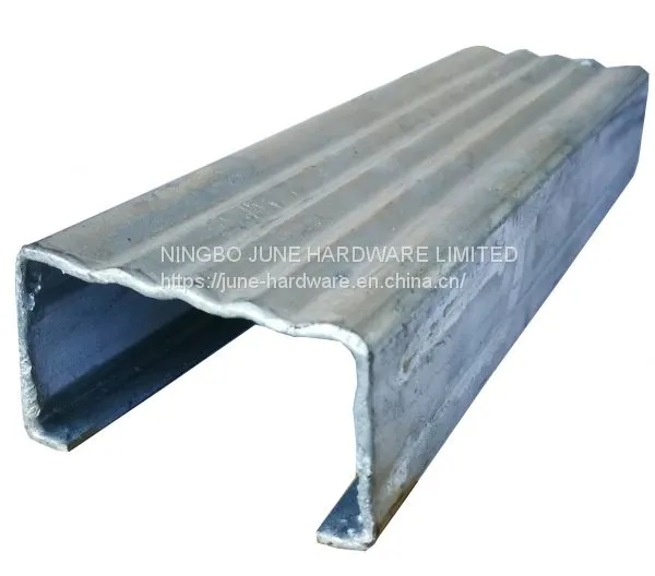 Galvanized steel channel
