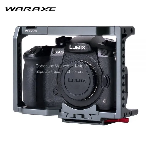 WARAXE CAMERA CAGE FOR PANASONIC LUMIX GH4 GH5 2820 photo-5