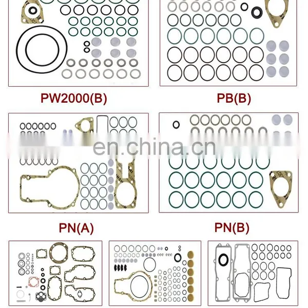 Fuel Injection Pump Repair Kits Tools Gasket Kit PW2000(A) photo-2