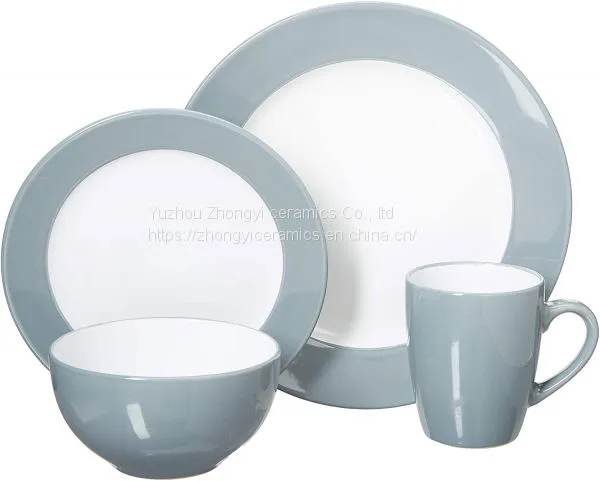 Home Daily Use Ceramics Dinnerware of 16pcs Dinnerware