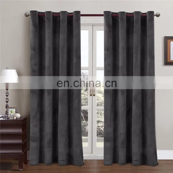 Hot Sale & High Quality Velvet Window Curtain With Great Price photo-4