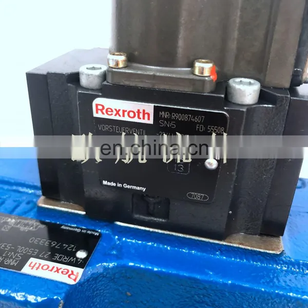 Rexroth Proportional Valve 4WRDE 27 E500L-536L24K9M-280 Servo Valve photo-6