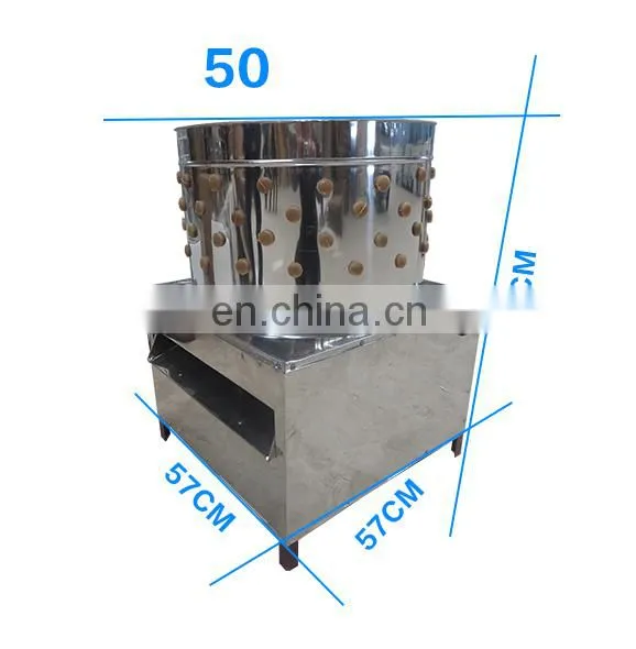 Automatic Poultry Plucker Processing 3-5pcs Chicken/chicken Feather Plucking Machine Price photo-5
