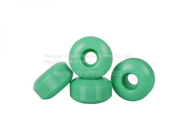 pu Wheels for Skate Board 52*30 Green Blue Green pu Pulley for Skateboard High Quality pu Pulley for Skateboard photo-2