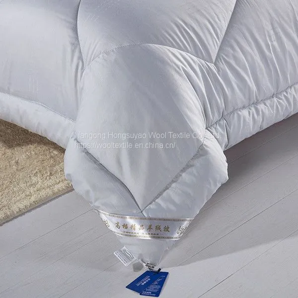 Luxury Cashmere Silk Quilt Double Velvet Winter Bedding for Hotel photo-2