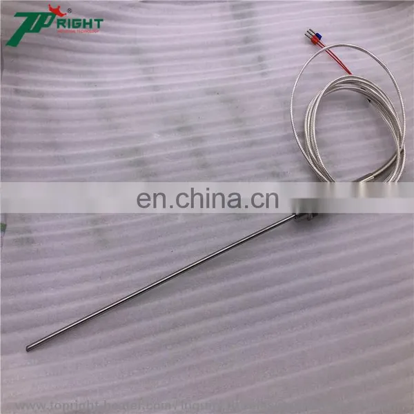 3*250mm High Quality Products Thermocouple Element in Pt100 Type Temperature Sensor photo-5