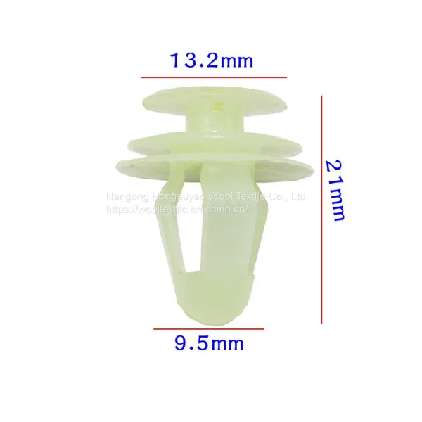 180pcs Plastic Rivet Fasteners, Yellow Automotive Nylon Fixed Parts photo-3