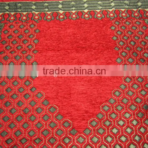 MA009 Fashion New Dark Red Schnee Muslim Prayer Mat photo-3