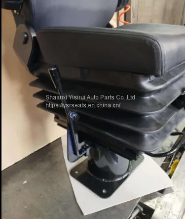 Locomotive Seating 360 Degrees Rotated Driver Seat Mechanical Suspension Seat for Electric Locomotive Industrial and Mining Locomotive photo-4