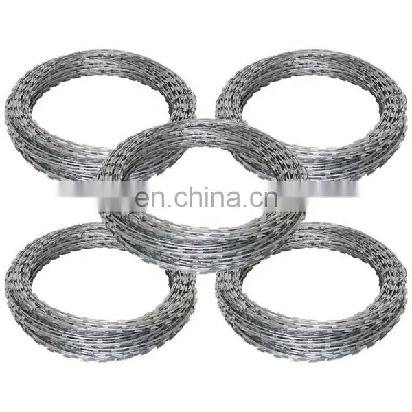 Barbed Razor Wire/ Stainless Steel Razor Barbed Wire/ Razor Wire Mesh photo-3