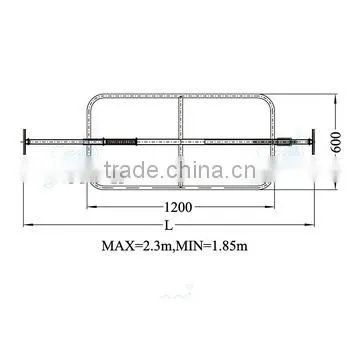04199 Support Cargo Bar Adjustable Cargo Bar With Net photo-2