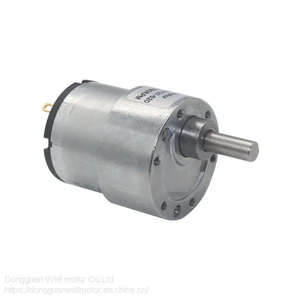 37mm 12v 24v Electric Motor With Reduction Gear dc Gear Motor photo-4