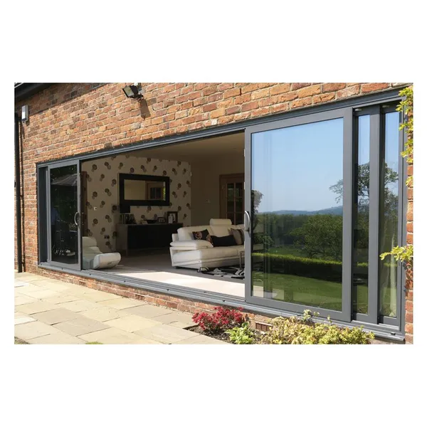 China Manufacture Bi Fold Aluminium Sliding Patio Doors photo-5