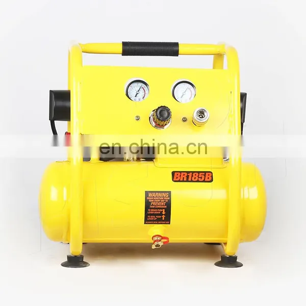 Bison China 1.1Kw 1.5Hp Oilless Air Compressor Dental Oil Free Air Compressor Mini photo-2