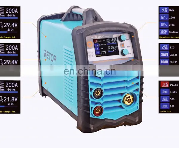 Double Pulse Igbt Synergic Mig Aluminum Mig Gas Mma photo-2
