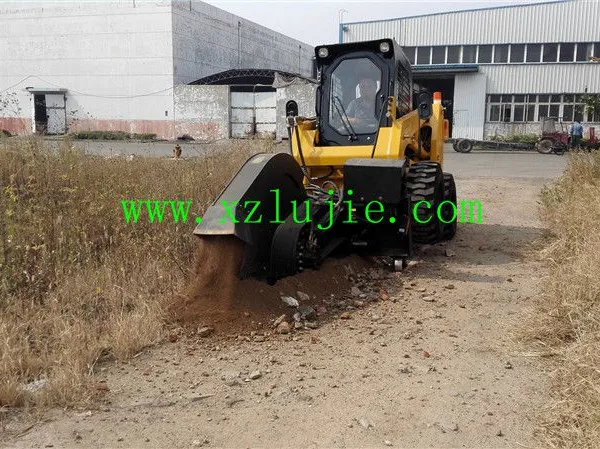 Rock Saw Attachment for Skid Steer Loader