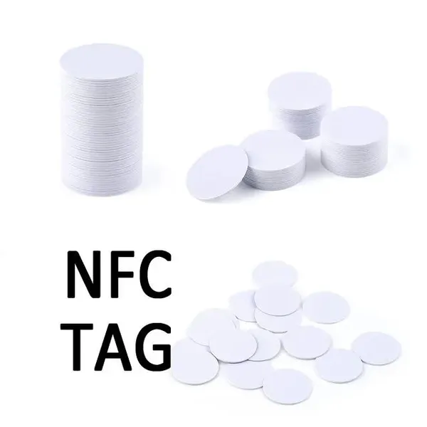 RFID Round Small NFC Sticker Tag Contactless NFC Chip Tags Manufacturer in China photo-3
