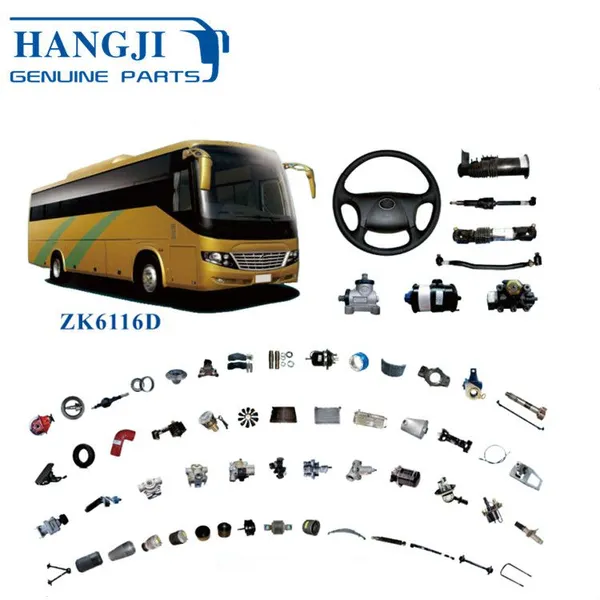 Guangzhou Machinery Engine Parts Market ZK6116D Spare Parts Free Sample for All Kinds of Chinese Buses