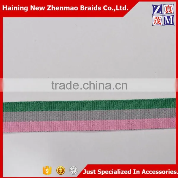 Wholesale Polyester Webbing Woven Striped Strap photo-2