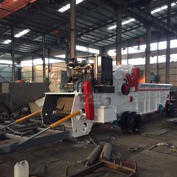 Environment Friendly Plywood Chips Machine Making Sawdust Chips Wood Stump Grinder
