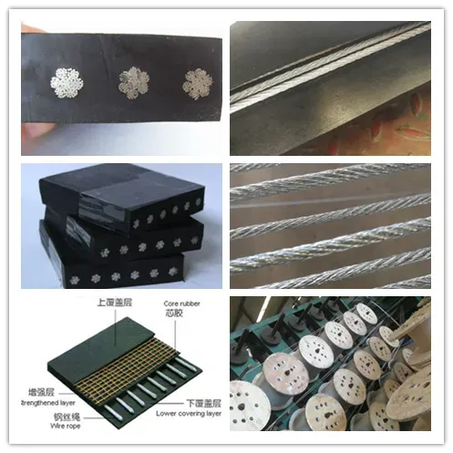 Rubber Conveyor Belt/Heavy Duty Steel Cord Rubber Conveyor Belt St630-St2500 photo-3