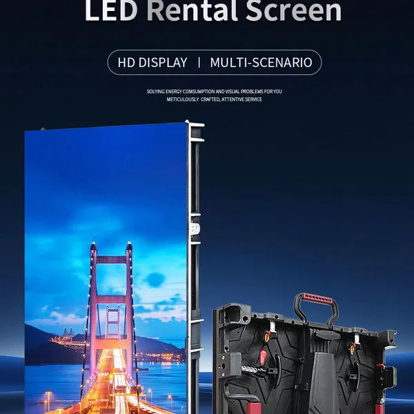 Factory direct quick installation IP65 3840Hz full-color video